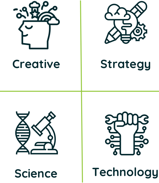 Creative, Strategy, Science & Technology